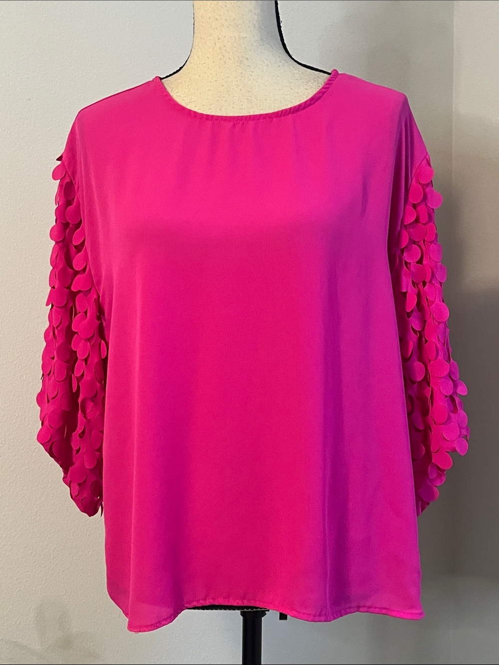 Dennis Basso Illusion Blouse